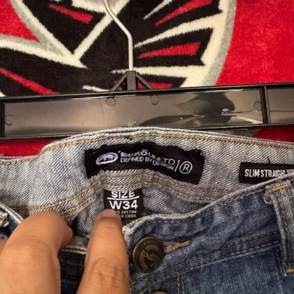 ECKO Unltd. Men's Jeans Slim Straight 34 - Picture 4 of 8